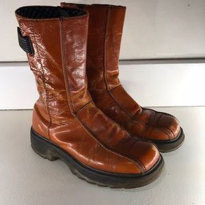 Dr. Martens Orange boots